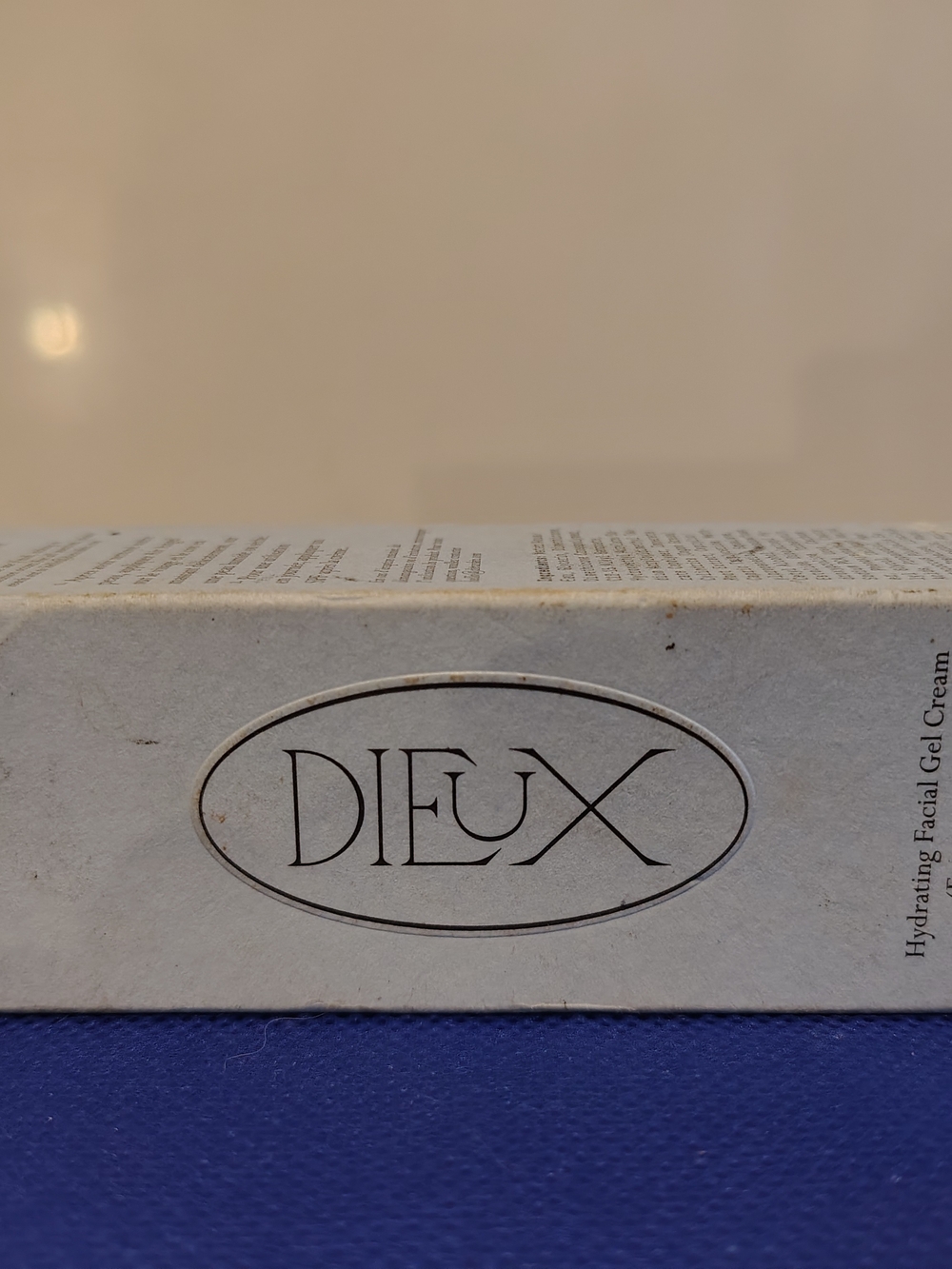 Dieux Hydrating Facial Gel Cream — Cream Color